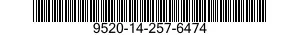 9520-14-257-6474  9520142576474 142576474