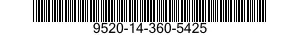 9520-14-360-5425 BEAM,STRUCTURAL 9520143605425 143605425