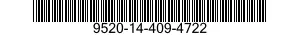 9520-14-409-4722 BEAM,STRUCTURAL 9520144094722 144094722