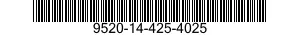 9520-14-425-4025 BEAM,STRUCTURAL 9520144254025 144254025