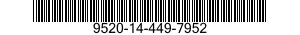 9520-14-449-7952 CHANNEL,STRUCTURAL 9520144497952 144497952