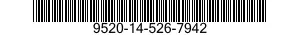 9520-14-526-7942 STRUCTURAL SECTION,SPECIAL SHAPED 9520145267942 145267942