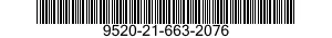 9520-21-663-2076  9520216632076 216632076