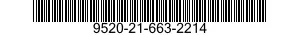 9520-21-663-2214  9520216632214 216632214