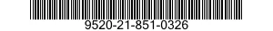 9520-21-851-0326  9520218510326 218510326