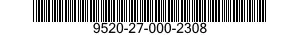 9520-27-000-2308 ANGLE,STRUCTURAL 9520270002308 270002308