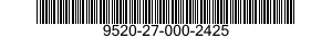 9520-27-000-2425 ANGLE,STRUCTURAL 9520270002425 270002425