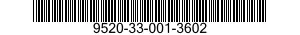 9520-33-001-3602 ANGLE,STRUCTURAL 9520330013602 330013602