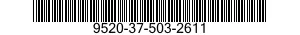 9520-37-503-2611  9520375032611 375032611