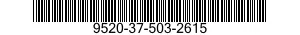 9520-37-503-2615  9520375032615 375032615