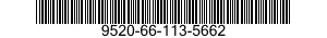 9520-66-113-5662 CHANNEL,STRUCTURAL 9520661135662 661135662