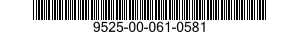 9525-00-061-0581 WIRE,NONELECTRICAL 9525000610581 000610581