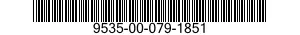 9535-00-079-1851 SHEET,METAL 9535000791851 000791851