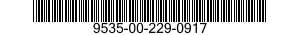 9535-00-229-0917 SHEET,METAL 9535002290917 002290917