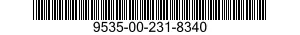 9535-00-231-8340 SHEET,METAL 9535002318340 002318340