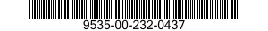 9535-00-232-0437 SHEET,METAL 9535002320437 002320437