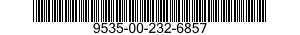 9535-00-232-6857 SHEET,METAL 9535002326857 002326857