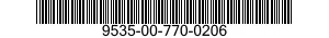 9535-00-770-0206  9535007700206 007700206