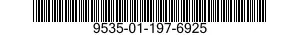 9535-01-197-6925 SHEET,METAL 9535011976925 011976925