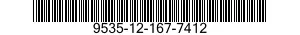 9535-12-167-7412 SHIM STOCK,LAMINATED 9535121677412 121677412