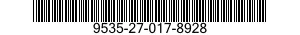 9535-27-017-8928 PLATE,METAL 9535270178928 270178928