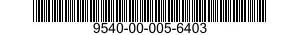 9540-00-005-6403  9540000056403 000056403