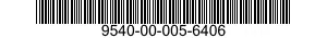 9540-00-005-6406  9540000056406 000056406