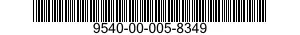 9540-00-005-8349  9540000058349 000058349