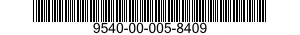 9540-00-005-8409  9540000058409 000058409