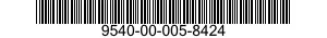 9540-00-005-8424  9540000058424 000058424