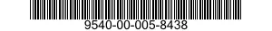 9540-00-005-8438  9540000058438 000058438