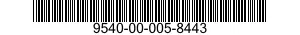 9540-00-005-8443  9540000058443 000058443