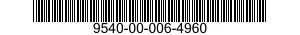 9540-00-006-4960  9540000064960 000064960