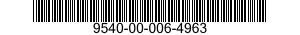 9540-00-006-4963  9540000064963 000064963