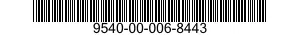 9540-00-006-8443  9540000068443 000068443