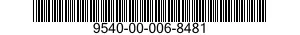 9540-00-006-8481  9540000068481 000068481