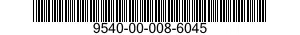 9540-00-008-6045  9540000086045 000086045
