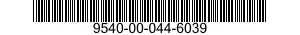 9540-00-044-6039  9540000446039 000446039