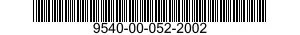 9540-00-052-2002  9540000522002 000522002