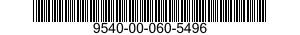 9540-00-060-5496 ANGLE,STRUCTURAL 9540000605496 000605496