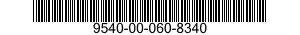 9540-00-060-8340  9540000608340 000608340