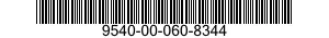 9540-00-060-8344  9540000608344 000608344