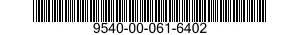 9540-00-061-6402  9540000616402 000616402