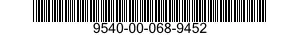 9540-00-068-9452  9540000689452 000689452