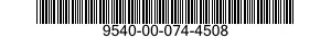 9540-00-074-4508 ANGLE,STRUCTURAL 9540000744508 000744508