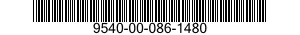 9540-00-086-1480  9540000861480 000861480