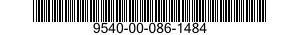 9540-00-086-1484  9540000861484 000861484