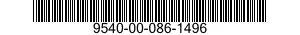 9540-00-086-1496 ANGLE,STRUCTURAL 9540000861496 000861496