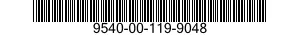 9540-00-119-9048  9540001199048 001199048