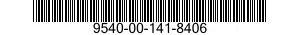 9540-00-141-8406  9540001418406 001418406
